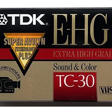 Imagem de Fita TDK E-HG Sound & Color TC-30 VHS-C