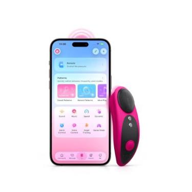 Imagem de LOVENSE Ferri Vibrador de calcinha magnético vestível, alcance remoto Bluetooth de longa distância com sincronização de música, controle de parceiro e aplicativo