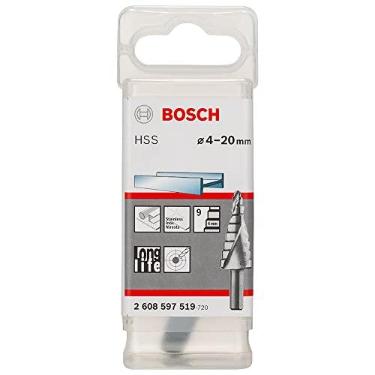 Imagem de Bosch Broca Escalonada Aço Rápido para Metal HSS 4,0-20,0mm