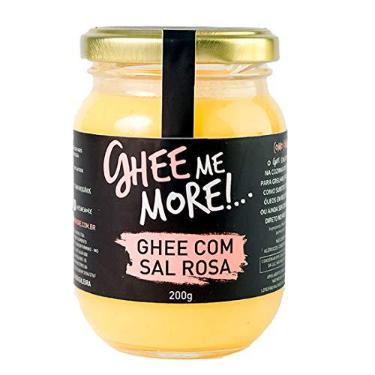 Imagem de Manteiga Ghee Sal Rosa 200g Ghee Me More Sem Lactose | Manteiga sem lactose, com alto ponto de queima e mais saudável