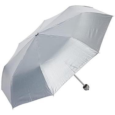 Imagem de Fazzoletti, 506, Guarda-Chuva Ultrablock Manual Sombrinha Pequena, cor Prata, Poliéster