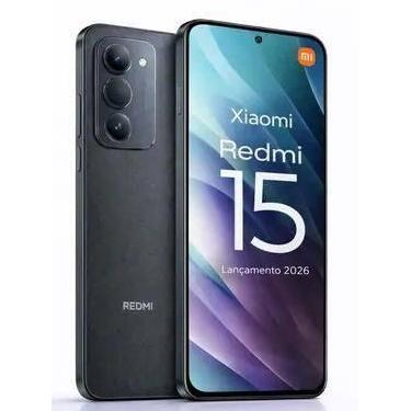Imagem de Redemi 15 4G 128gb 6GB Tela 6,9 144Hz Câmera 50 Mp Bateria 7000mAh 33W