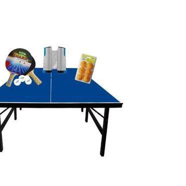 Imagem de MESA PING PONG 15mm 1013 KLOPF + Kit Raquetes e Bolinhas 5055 + Rede r