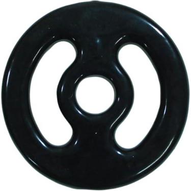 Imagem de Poli Sports Anilha Emborrachada 01kg Preta
