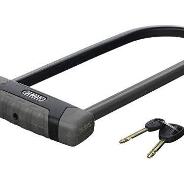Imagem de ABUS U-lock Granit XPlus 540, cadeado para bicicleta com cilindro XPlus, alta proteção contra roubo, segurança ABUS nível 15, preto/cinza