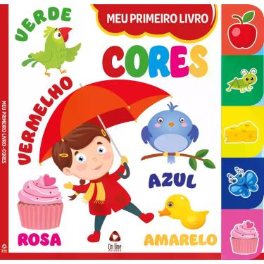 Imagem de Livro - Meu Primeiro Livro - Cores - On Line Editora