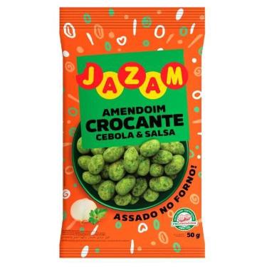 Imagem de Amendoim crocante cebola e salsa 50g - JAZAM