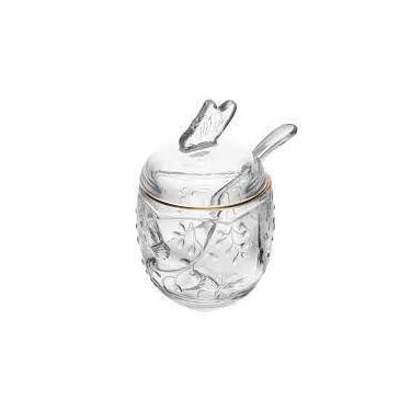 Imagem de Açucareiro New Butterfly Fio Ouro Cristal 250ml - LYOR