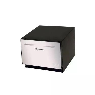 Imagem de Forno de Bancada a Gás Industrial 60L Metalúrgica Venâncio Modelo F60i com Porta Inox Preto