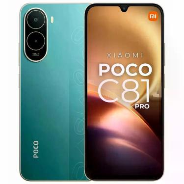 Imagem de Smartphone POCO C81 PRO 128GB Tela 120Hz Bateria 6000mAh NFC - Xiaomi,