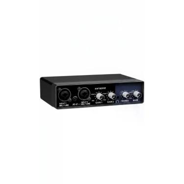 Imagem de Interface De Áudio Usb Q-22 Gravação 24bits Placa De Som - Congratulat
