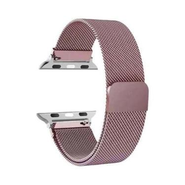 Imagem de Pulseira Universal De Laço Milanes Para Apple Watch, Compatível Com Ba