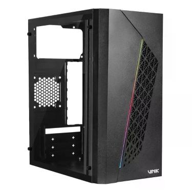 Imagem de Gabinete Gamer Vinik Beam Preto Lateral Acrilico Ggbacbk