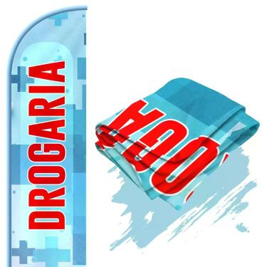 Imagem de Bandeira Para Wind Banner Dupla Face (só tecido) Drogaria - Fadrix