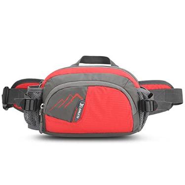 Imagem de Bolsa de cintura para esportes ao ar livre com suporte para garrafa de água para ciclismo corrida caminhada caminhada maratona pochete cinto de hidratação para homens e mulheres