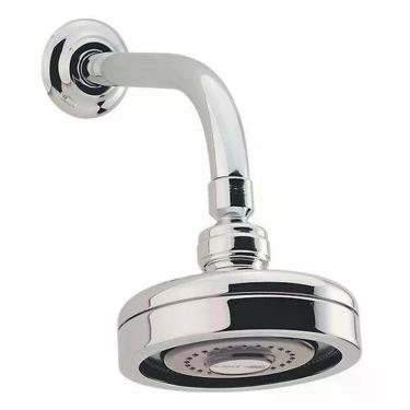 Imagem de Chuveiro Aquaplus Parede Cromado 124mm Com Tubo - Deca