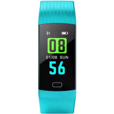 Imagem de Relógio Inteligente Smart Band 4 0,96 Monitoramento de Frequência Cardíaca Oxigênio no Sangue Pressão Sanguínea Bateria