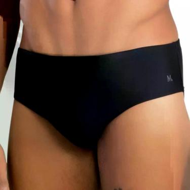 Imagem de Sunga Slim Praia Proteção UV50+ Adulto Mash 303.30, Preto, M