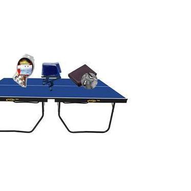 Imagem de MESA DE PING PONG KLOPF 1090 25mm MDF + Kit ping pong + Capa Mesa Aber