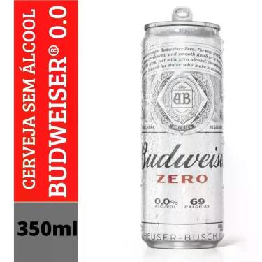 Imagem de Cerveja Budweiser Zero Álcool 350ml