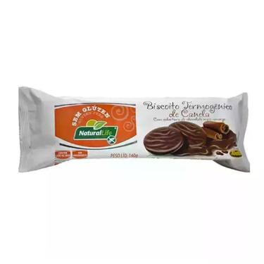 Imagem de Biscoito Termogênico Canela com Chocolate Natural Life 140g
