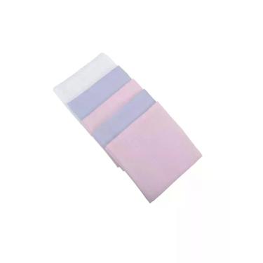 Imagem de Kit 5 Fraldas Pinte E Borde Luxo Incomfral 70x70cm  Cores Sortidas Cor