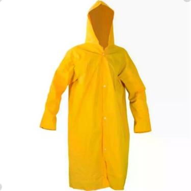 Imagem de Capa p/Chuva Laminada Amarelo G Nikokit
