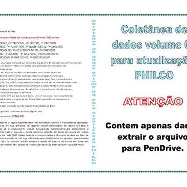 Imagem de DVD Coletânea de dados volume 05 para atualização PHILCO