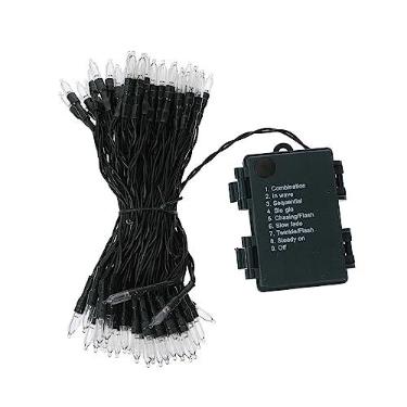 Imagem de OSALADI Corda De 1 Unidade Luzes Decorativas De Cordas Luz De Fio De Cobre Luzes De Festão Interior Luzes De Guarda-sol Luzes Led Alimentadas Por Bateria Mini Pvc Decorações
