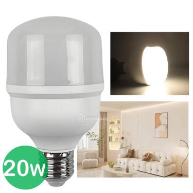 Imagem de Lâmpada LED Bulbo 20W com Base E27, Fluxo Luminoso Intenso e Cor 4000K