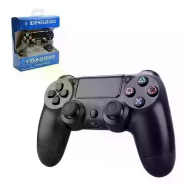Imagem de Controle PS4 Preto Bluetooth Compatível Com Console