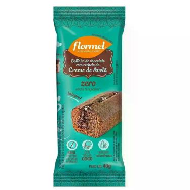 Imagem de Bolinho Integral Flormel Chocolate com Avelã 40g