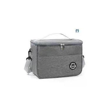 Imagem de Bolsa Térmica Média de Mão a Prova D'água Para Levar Sucos, Lanches e 