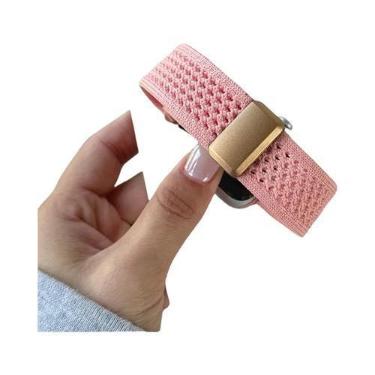 Imagem de Pulseira De Nylon Trançada Para Apple Watch 40mm-49mm, Fivela Magnétic
