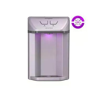Imagem de Purificador Água UVC Led Acquabios Filtro Classe A Alcalino e Compressor Cor Prata - UVCLED