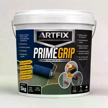 Imagem de Primer Grip 5kg Para Cerâmica E Porcelanato Base D'água Branco Fosco -