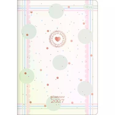 Imagem de Tilibra - Planner Grampeado 17,8 x 25,4cm Soho 90 G 2027 TILIBRA cor:B