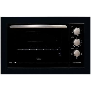 Imagem de Forno Elétrico de Embutir Fischer Fit Line Preto 48L 220V 34493-95481,