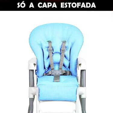 Imagem de Capa Para Cadeira Merenda Original 8000 Baby Burigotto Cor:Baby Blue, 