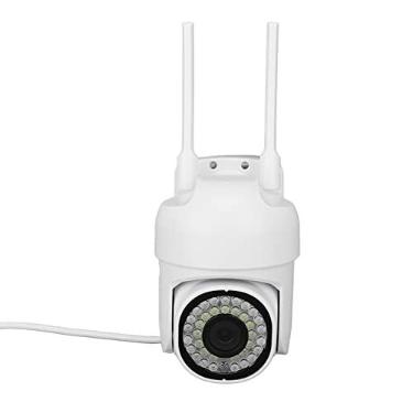 Imagem de Câmera Externa, Sistema de Câmera Doméstica, Intercomunicador de Voz Bidirecional, Visão Noturna Infravermelha, Detecção Móvel Sem Fio Com Cabeça de Microfone para Escritório