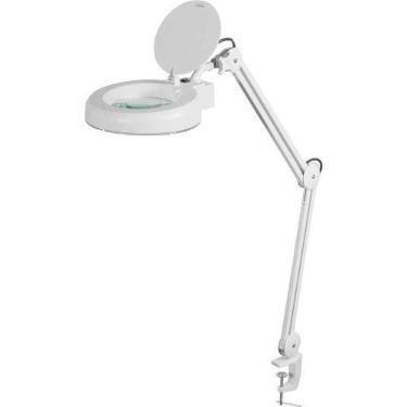Imagem de Lupa Articulada Led Com Fixador Bancada Vonder Bivolt