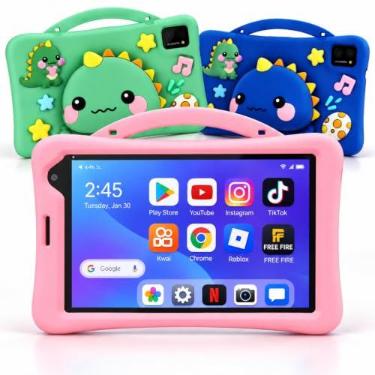 Imagem de Tablet Infantil 6GB+128GB com Capa, Chip e Wi-Fi (Azul.)