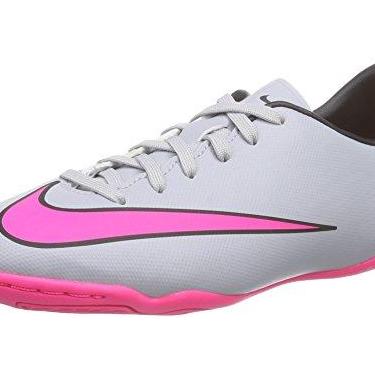 Imagem de Nike Youth Mercurial Victory V Indoor (Wolf Grey/Black/Hyper Pink) (2.5Y)