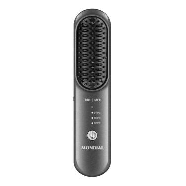 Imagem de Escova Alisadora Portátil Space Shine Go Mondial Cinza Bivolt - EA-08,