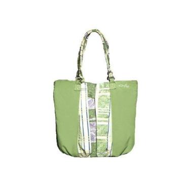 Imagem de Oakley Bolsa de praia xadrez, verde acrid, tamanho único