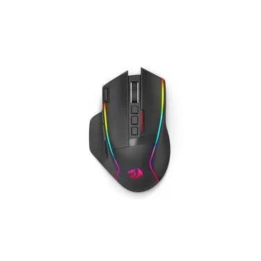 Imagem de Mouse Gamer Redragon Swain, RGB, 16000 DPI, 9 Botões, Preto - M915RGB-WL