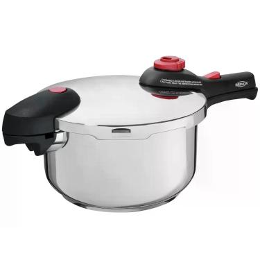 Imagem de Panela de Pressão Brinox Supra 4930/102 - Inox 6L Fechamento Externo,