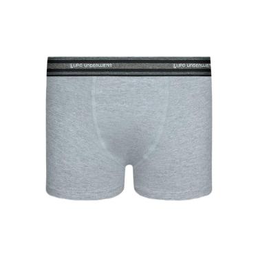 Imagem de Cueca Boxer Infantil Lupo 00141-003 Algodão Com Elastano T. P/GG, M, 8