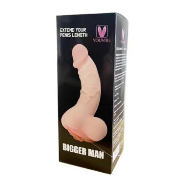 Imagem de Masturbador com formato de bumbum masculino, possui vagina penetráveis e pênis realístico, com veias e glande