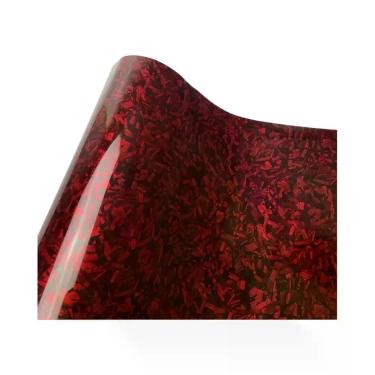 Imagem de Vinil Adesivo De Fibra De Carbono Forjado Arco-Íris À Prova d'Água Par